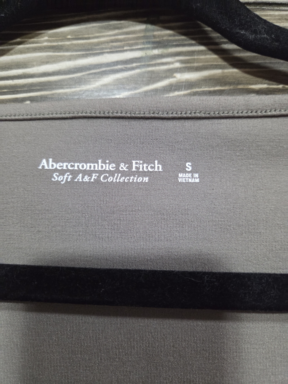 Abercrombie & Fitch Soft A&F Square Neck Bodysuit Taupe Size Small - Picture 4 of 5